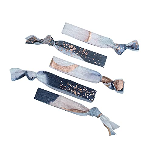 Kitsch 5 Piece Hair Ties Set, Soft Knotted Elastic Hair Ties, Prevent