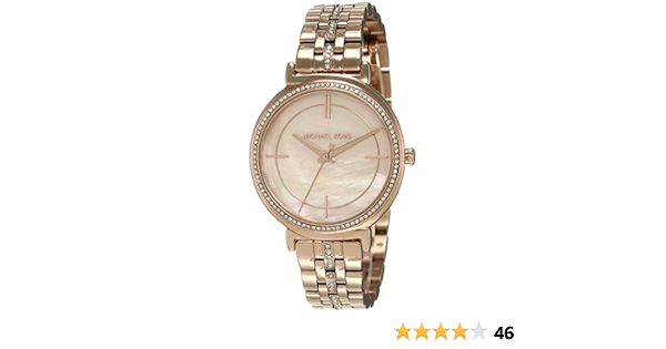 MK3643 Cinthia Rose Gold-Tone Watch 