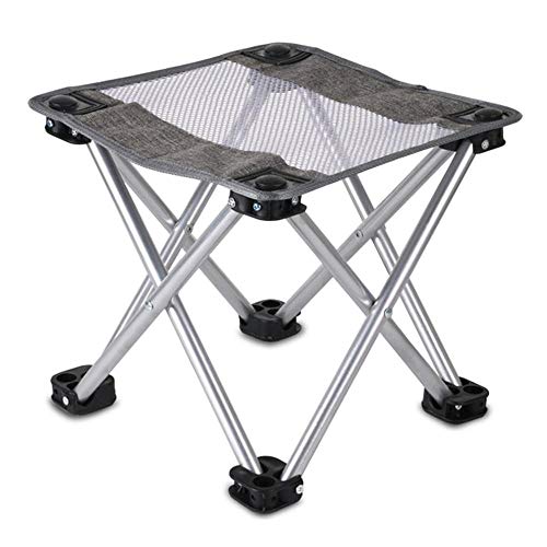 Tragbarer klappbarer Angelstuhl aus Nylongewebe im Freien Leichter Picknick-Campingstuhl – Bild 3