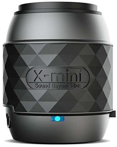 XMI X-Mini WE Portable Thumb Size Speaker for iPhone/iPad/iPod/MP3 Player/Laptop - Black