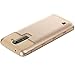 LG K7 Case, LG Tribute 5 Case, LG K7 Cover, BENTOBEN 2 In 1 Ultra Slim Anti-scratch Dual Layer Hybrid Hard PC Soft TPU Bumper Shockproof Protective Cover Case for LG K7 LG Tribute 5, Gold