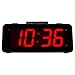 KWANWA Alarm Clock, Dual Alarm, 2-Level Alarm Volume, 3-Level Led Brightness, 12/24Hr, Snooze, Battery Operated, Clock for Bedroom, Kitchen