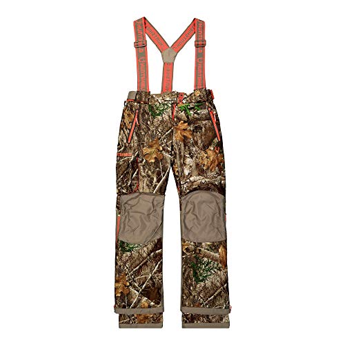 HUNTSHIELD Women’s Hunting Bib Pants Real Tree Edge Insulated Water