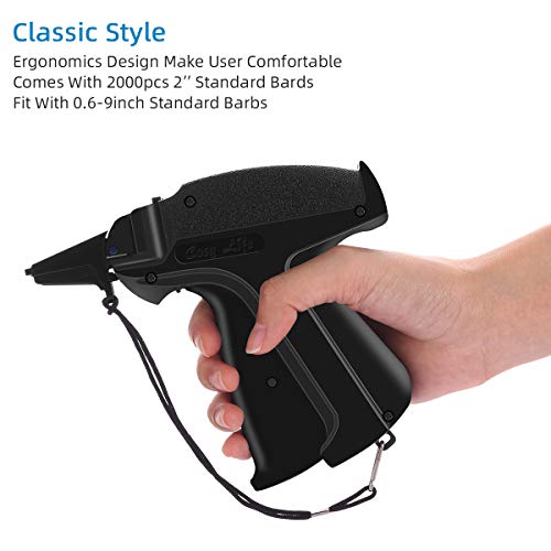 Standard Price Tagging Gun, Clothing Clothes Label Tag Gun with 2000Pcs