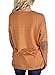 FARYSAYS Women's Casual Loose Long Sleeve Crewneck Elbow Patch Sweatshirt Tunic Tops
