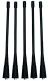 SUNDELY® 5 X UHF Antenna For Motorola Radio Walkie Talkies GP300 GP320 GP330 GP340 CP200 400-470 MHz 6.6 Inch(16.8CM)
