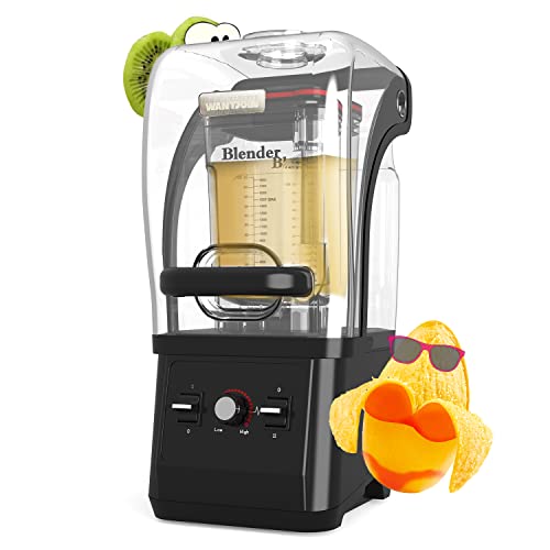 Wantjoin Professional Blender Commercial Soundproof Quiet blender with