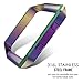 MoKo Frame Compatible with Fitbit Blaze, Stainless Steel Replacement Metal Frame Housing for Fitbit Blaze Smart Watch - Colorful