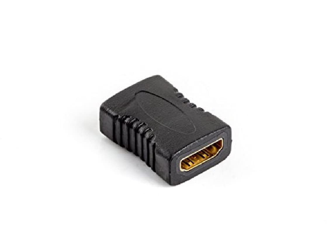Lanberg AD-0018-BK HDMI-A Female to HDMI-A Female (1.4) Inch Adapter Coupler Black
