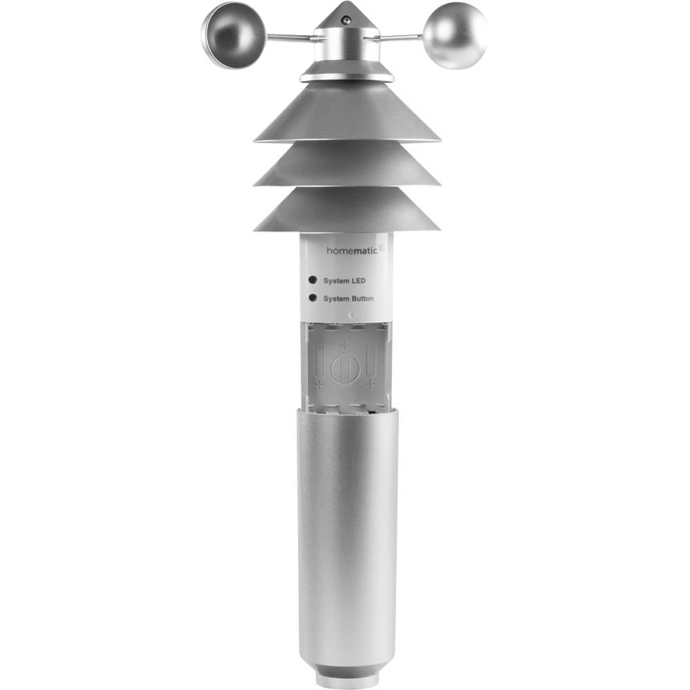 Homematic IP Smart Home Wettersensor – Basic, Zubehör für Smart Home mit App-Funktion, Wetterstation Funk steuert Verschiedene Funktionen, 152056A0 4