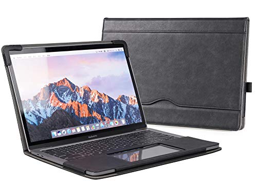 Custodia In Pelle Per MacBook Air 13.6'' M2 A2681 - TYTX, Cover Protettiva A Libretto Con Tasca Portadocumenti, Marrone