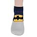 Socksense Superhero Mens Series Original Socks (Half_5pairs), One Size (10 - 12.5)