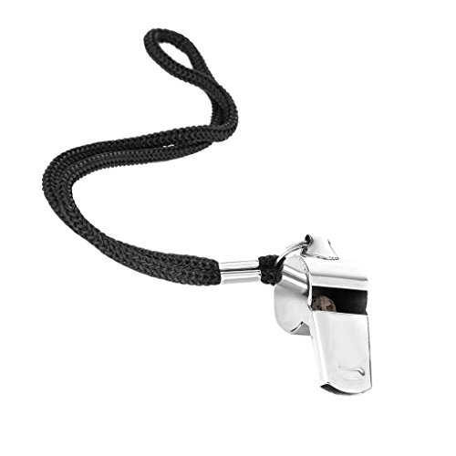 LEIPUPA New Metal Referee Whistle and Lanyard Football Soccer - Thumbnail 7