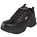 Skechers for Work Men's Soft Stride Lace Up,Black,10.5 M US