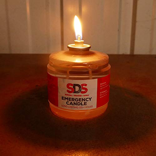 SDS Liquid Oil Candles Votive Candle Fuel Survival Candles Long Burning