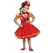 Elmo Tutu Deluxe Costume, Small (2T)