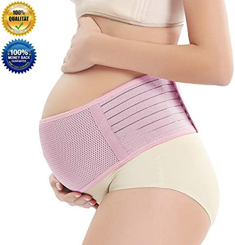 Pregnancy Belt, Maternity Belt Breathable Pregnancy Belly Support Band for Easing Hip Pelvic Waist Back Abdomen