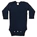 The Laughing Giraffe Unisex Infant Blank Cotton Long Sleeve Baby Bodysuit Onesie