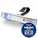Digital Luggage Scale Dunheger 110 lb Free: Carrying Bag + E-Guide + AAA Batteries