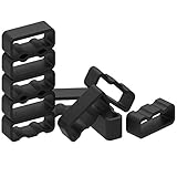 10-Pack Fastener Ring Replacement for Forerunner 15 / Forerunner 10 Band Keeper [LARGE] Fasteners Silicone Connector Security Loop