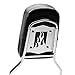 KapscoMoto Chrome Backrest/Sissy Bar with Leather Pad Compatible with 2001-2008 Honda Shadow Spirit 750 Back Rest Seat Metric Cruisers Motorcycle (SS008)