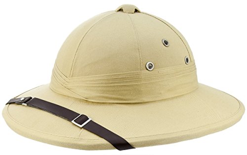 French Army Tropical Pith Helmet in British Khaki