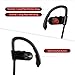 Bluetooth Headphone, Wireless Headset Over-Ear Sport Sweatproof Earbud Behind-Ear Secure Comfort Fit, Crystal Clear Sound with Strong Heavy Bass, iPhone Android Compatible, Hands-Free Calling Mic