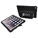 Apple iPad Air 2 Hideaway with Stand Black Gumdrop Cases Silicone Rugged Shock Absorbing Protective Dual Layer Cover Case