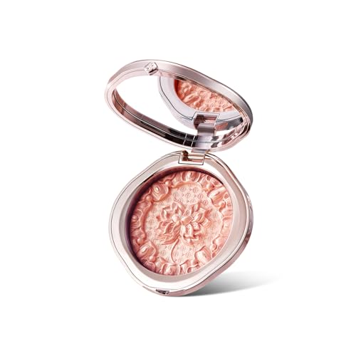 FLORASIS Twin-Lotus Relief Luminous Glow Highlighter (02 Amber Glow)