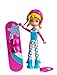 Polly Pocket Adventure Series 3 inch Polly Snow Boarding Doll Playset