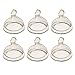 NUK Silicone Orthodontic Nipples, Medium, 0m+, 6 Pack