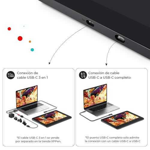 XPPEN Artist Pro14 Gen2 Graphic Tablet with Pen Display 16K Pressure Levels, Digital Drawing Tablet 14 Inches with Wireless Keyboard, Compatible with Windows, Mac, Android, Chrome, Linux