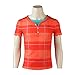 LILLIWEEN Ralph Breaks Costume Ralph Halloween Cosplay Suit Mens Top Shirt L