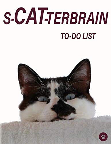 Scatterbrain To-Do List: 8.5x11 Extra Large 120-Page Lined To-Do List Journal Notebook Diary by New Paths Publishing