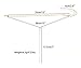 Suyi Exquisite Thin Layered Sequins Choker Necklace Women Girl Lady Long Chain Pendant Necklace A-Gold