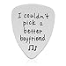 Boyfriend Gifts for Him Men - I Couldn't Pick A Better Boyfriend Guitar Pick Musician Gifts for Boyfriend, Christmas Valentines Day Gifts for Boyfriend, Anniversary Gifts for Him Men