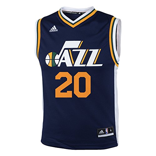 NBA Youth 8-20 Utah Jazz Hayward Replica Road Jersey-Dark Navy-S(8)