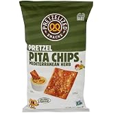 Mediterranean Herb Pretzel Pita Chips
