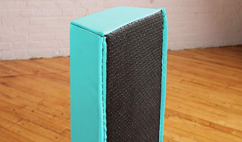 Springee 6ft Balance Beam - Extra Firm - Vinyl Folding Gymnastics Beam for Home (Teal)