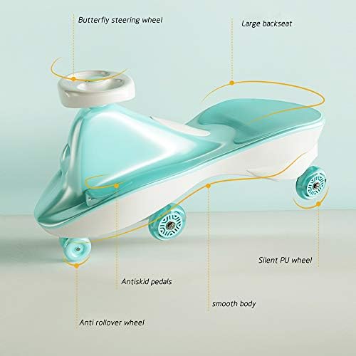 訳ありセール 格安 ベビーカー ホーム 楽器 音響機器 B0813gt2qq 車 をねじる子供 ユニバーサルホイールスイングスライド赤ちゃんのおもちゃアンチロールオーバーあなたの車の1 6歳 ベビーカー