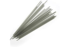 GLACIAL ART GLASS Deco Grey Opal COE 90 Stringer Sample - 4.375" Long Bullseye Glass Stringer