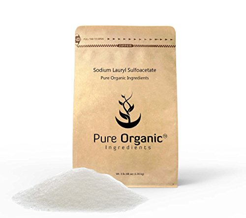 Sodium Lauryl Sulfoacetate (3 lb (48 oz) (Multiple Sizes)(Bath Bomb additive)(Gentle on Skin) - Thumbnail 3