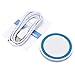 MChoice For iPhone 8/8 Plus/X, New Portable Qi Wireless Power Fast Charger Charging Pad For iPhone 8/8 Plus/X (Blue)