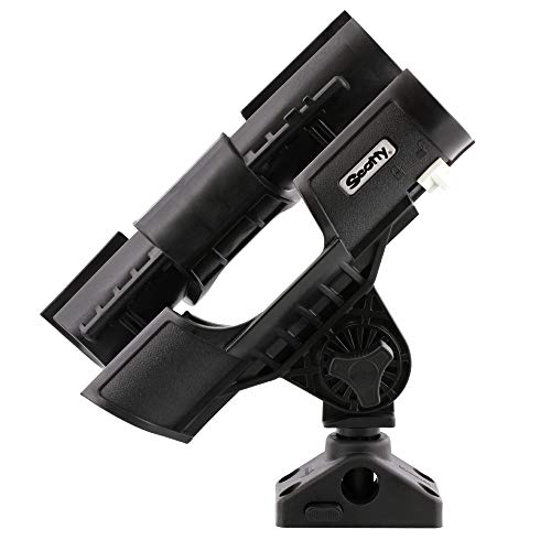 Scotty Orca Rutenhalter mit seitlicher/Deck Halterung #400-BK-QUAD – Bild 7