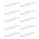 Tsnamay 10Pcs 7.87" White Arc Surface Pull,White