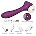YHJ Suction Vibrator, Waterproof G Spot & Nipple & Clitoris Stimulator, 3 suction function and 8 vibration Modes Sex Toy for Women(Purple)