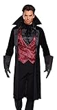Dreamgirl Men's Bloody Handsome Costume, Black/Red, XX-Large