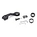 Koroao Sports Bike Out-Front Mount Set for Edge 25 200 500 510 520 800 810 1000 GPS and Gopro Hero and Sony Action Cameras (Black, for Gopro Hero 2 3 3+ 4)