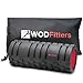 WODFitters Foam Roller for Trigger Point Massage and Recovery Even After the Toughest WODs (Black)