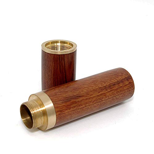 2 Pack Mini Wooden Toothpick Holder, Portable Toothpick Dispenser Bucket Toothpick Box Pocket